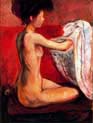 paris sitting figure